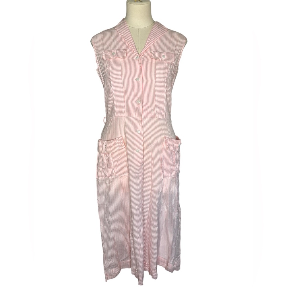 1950’s Penny’s Brentwood cottons seersucker dress